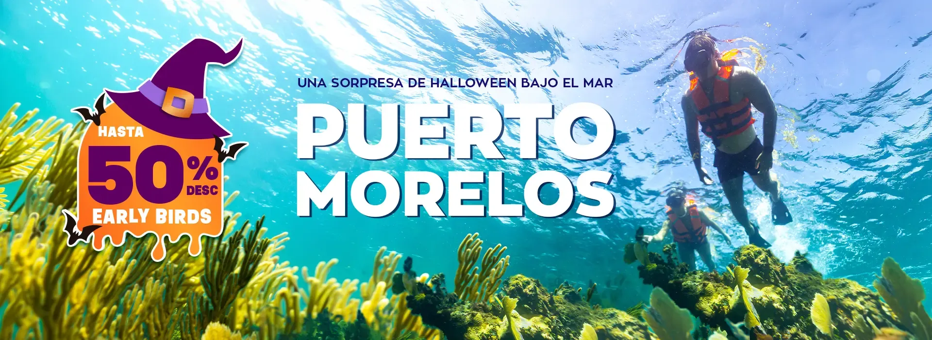 snorkel en puerto morelos