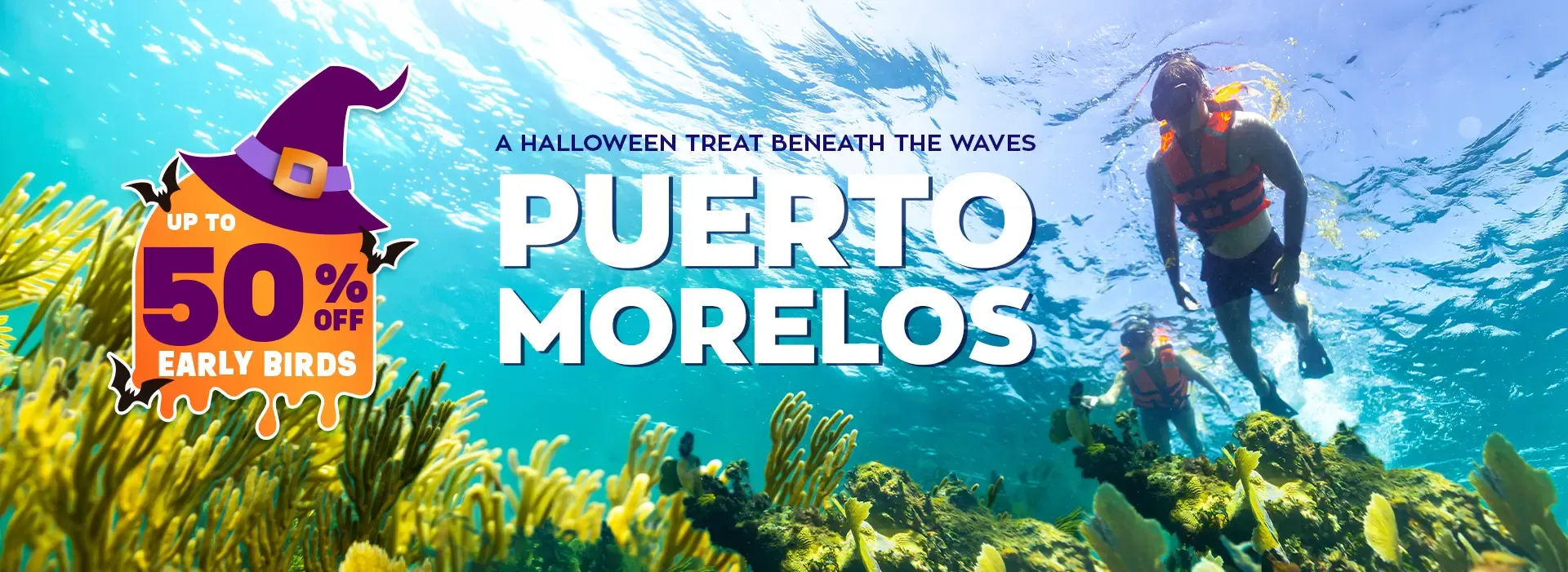 snorkel in puerto morelos
